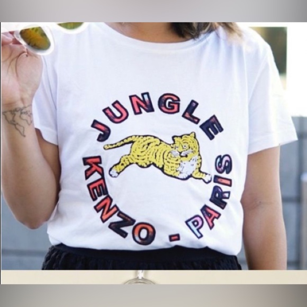 Kenzo for H&M jungle t shirt size L